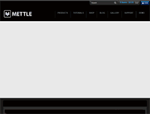 Tablet Screenshot of mettle.com